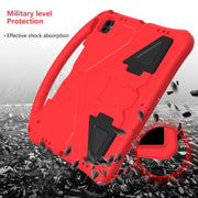 For iPad Air 13 2024 EVA Shockproof Tablet Case with Holder(Red)