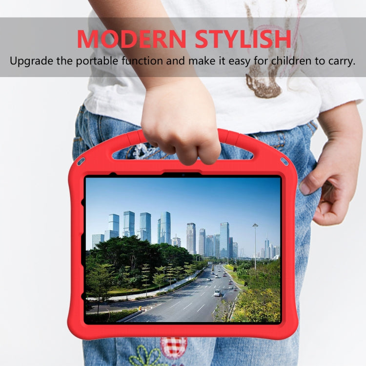 For iPad Air 13 2024 EVA Shockproof Tablet Case with Holder(Red)