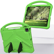 For iPad Air 13 2024 EVA Shockproof Tablet Case with Holder(Green)
