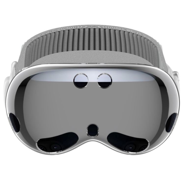 For Apple Vision Pro Electroplated TPU Protective Case VR Glasses Accessories(Transparent)