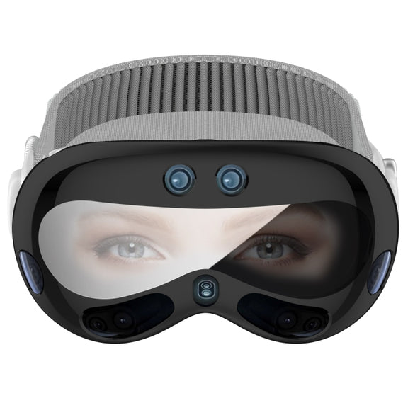 For Apple Vision Pro Electroplated TPU Protective Case VR Glasses Accessories(Sliver)