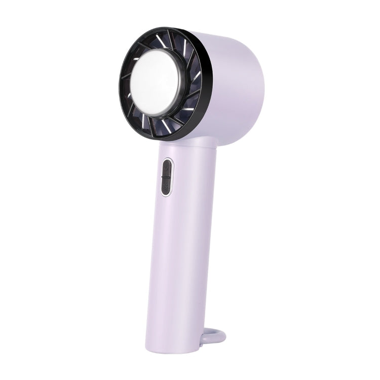 WX-625 Cold Compress Function Portable Mini Summer Fan Handheld Cooling Fan(Light Purple)