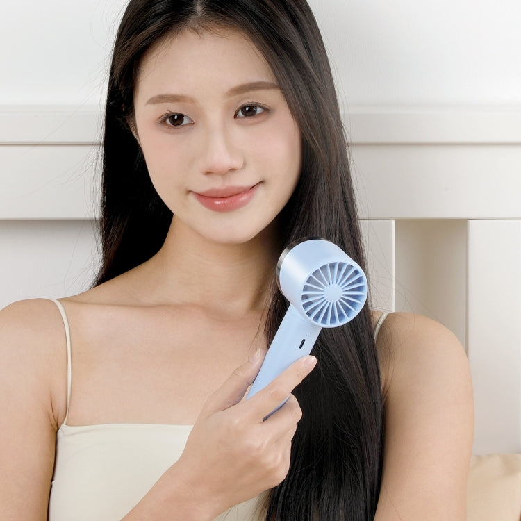 WX-625 Cold Compress Function Portable Mini Summer Fan Handheld Cooling Fan(White)