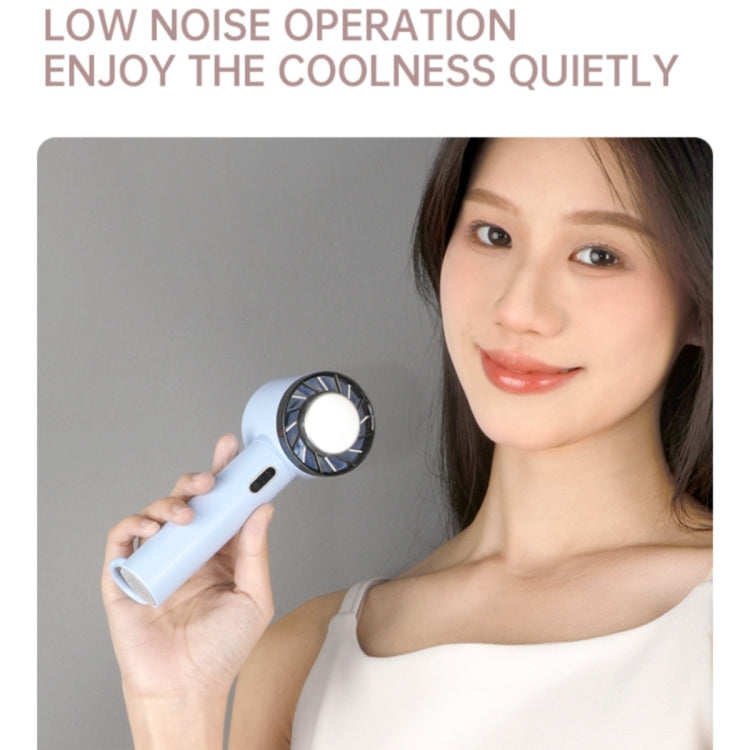 WX-625 Cold Compress Function Portable Mini Summer Fan Handheld Cooling Fan(White)