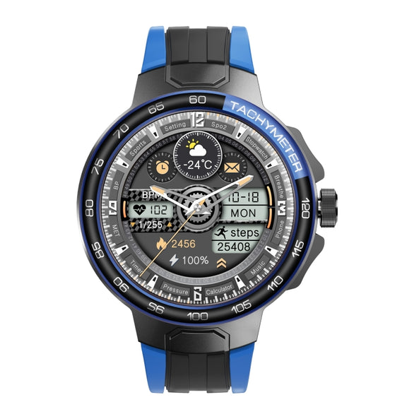 EX103 1.55 inch Color Screen Smart Watch, Support Bluetooth Call / Heart Rate Monitoring(Blue)