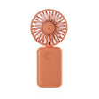 F458 With Neck Rope Summer 3 Speeds Adjustable Foldable Mini Handheld Fan(Orange) - Electric Fans by PMC TechLife | Online Shopping South Africa | PMC TechLife | Buy Now Pay Later Mobicred