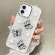 For iPhone 16 Plus Glitter 3D Butterfly TPU Phone Case(Blue) - iPhone 16 Plus Cases by PMC TechLife | Online Shopping South Africa | PMC TechLife | Buy Now Pay Later Mobicred