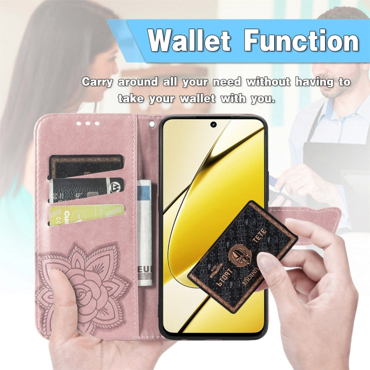 For Huawei Pura 70 Ultra Butterfly Love Flower Embossed Leather Phone Case(Blue)