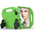 For iPad Pro 11 2024 Children EVA Shockproof Tablet Case with Thumb Bracket(Green) - iPad Pro 11 2024 Cases by PMC TechLife | Online Shopping South Africa | PMC TechLife | Buy Now Pay Later Mobicred