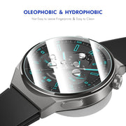 For Garmin Instinct E 45mm ENKAY Hat-Prince 0.2mm 9H Tempered Glass Screen Protector Watch Film
