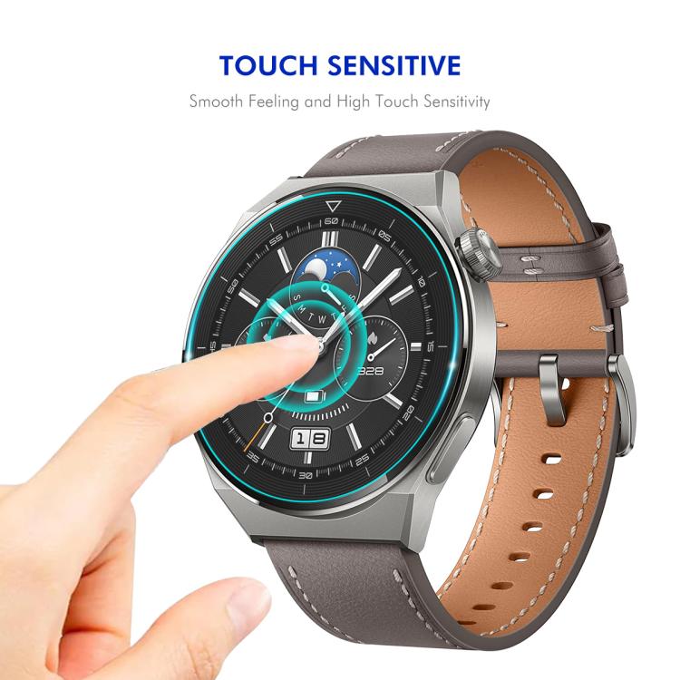 For Garmin Instinct E 40mm 2pcs ENKAY Hat-Prince 0.2mm 9H Tempered Glass Screen Protector Watch Film