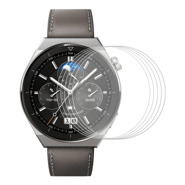 For Garmin Forerunner 158 5pcs ENKAY Hat-Prince 0.2mm 9H Tempered Glass Screen Protector Watch Film