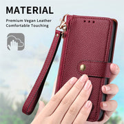 For Huawei Pura 70 Love Zipper Lanyard Leather Phone Case(Red)