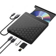 042  Football Pattern USB3.0 / Type-C Computer Laptop External Optical Drive Burner DVD Burner - free shipping - PMC TechLife - Order now!