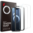For iPhone 16 Pro Max NORTHJO 2pcs A++ Screen Protector Tempered Glass Film with Installation Frame - iPhone 16 Pro Max Tempered Glass by NORTHJO | Online Shopping South Africa | PMC TechLife | Buy Now Pay Later Mobicred