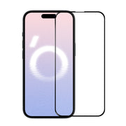 For iPhone 16 Plus NORTHJO 2pcs A++ Tempered Glass Film with Installation Frame