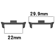 For vivo Watch GT 22mm 1 Pair Metal Watch Band Connector(Starlight)