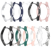 For Samsung Galaxy Watch FE 40mm Half Pack Hollow PC Watch Protective Case(Carbon Fiber)
