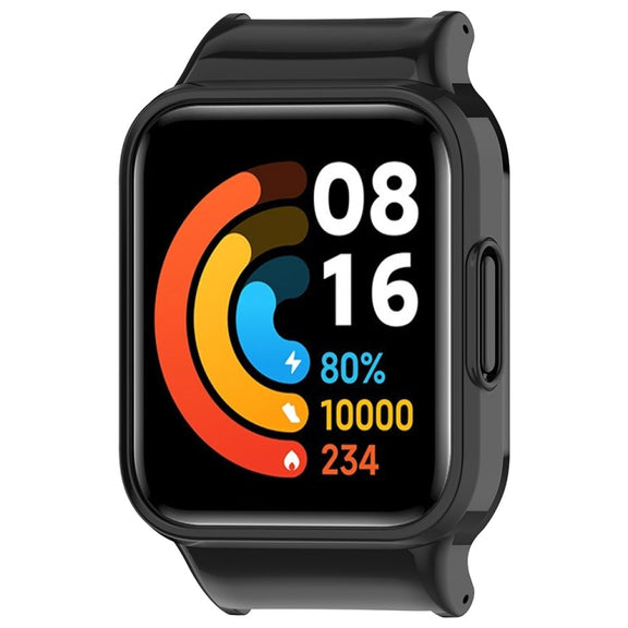 For Redmi Watch 4 Half Pack PC Watch Protective Case(Black)