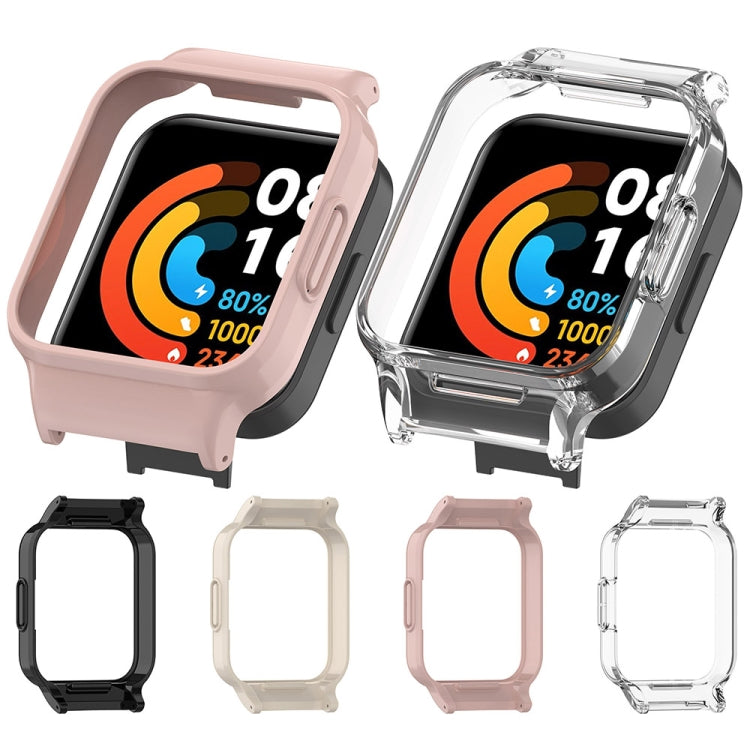 For Redmi Watch 4 Half Pack PC Watch Protective Case(Transparent)