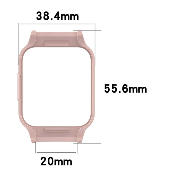 For Redmi Watch 4 Half Pack PC Watch Protective Case(Black)