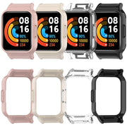 For Redmi Watch 4 Half Pack PC Watch Protective Case(Black)