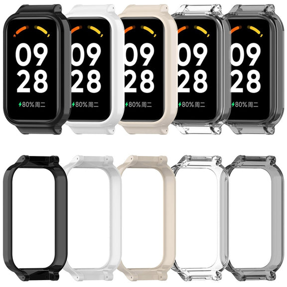 For Xiaomi Smart Band 8 Active Half Pack PC Watch Protective Case(Black)