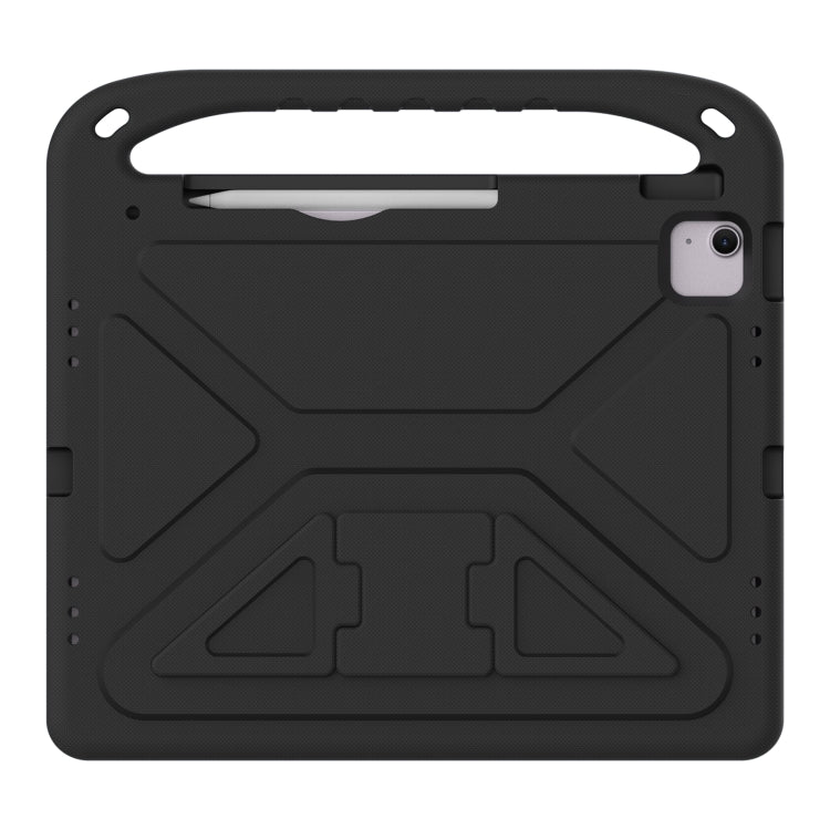 For iPad Pro 13 2024 Handle EVA Shockproof Tablet Case with Holder(Black)