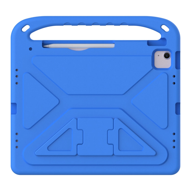 For iPad Pro 13 2024 Handle EVA Shockproof Tablet Case with Holder(Blue)