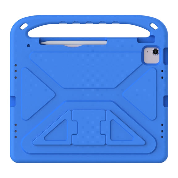 For iPad Air 13 2024 Handle EVA Shockproof Tablet Case with Holder(Blue)