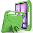 For iPad Air 13 2025 / 2024 Handle EVA Shockproof Tablet Case with Holder(Green) - free shipping - PMC TechLife - Order now!