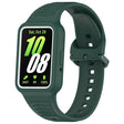 For  Huawei Band 9 NFC Two Color Frame Integrated Silicone Watch Band(Dark Green) - Watch Bands by PMc TechLife | Online Shopping South Africa | PMc TechLife | Buy Now Pay Later Mobicred