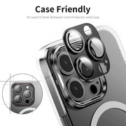 For iPhone 16 Pro / 16 Pro Max ENKAY Anti-reflection Camera Lens Aluminium Alloy Tempered Glass Film(Brown)