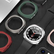 For Samsung Galaxy Watch Ultra 47mm / Ultra 2025 Hollowed PC Watch Protective Case(Black)