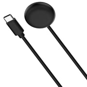 For Fitbit Ace LTE USB-C / Type-C Interface Smart Watch Magnetic Charging Cable(Black)