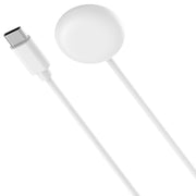 For Fitbit Ace LTE USB-C / Type-C Interface Smart Watch Magnetic Charging Cable(White)