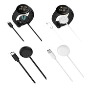 For Fitbit Ace LTE USB-C / Type-C Interface Smart Watch Magnetic Charging Cable(Black)