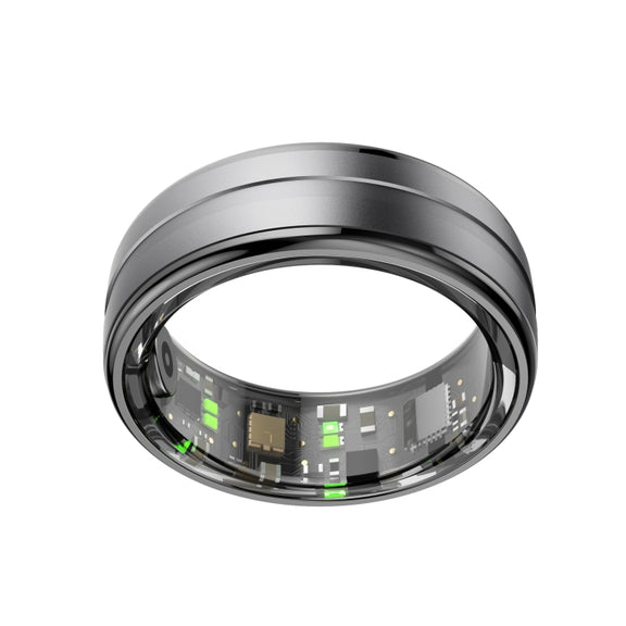 R06 SIZE 9 Smart Ring, Support Heart Rate / Blood Oxygen / Sleep Monitoring / Multiple Sports Modes(Black)