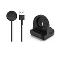 For Fitbit Ace LTE Smart Watch Silicone Charging Bracket with Charger(Black) - Charger by PMC TechLife | Online Shopping South Africa | PMC TechLife | Buy Now Pay Later Mobicred