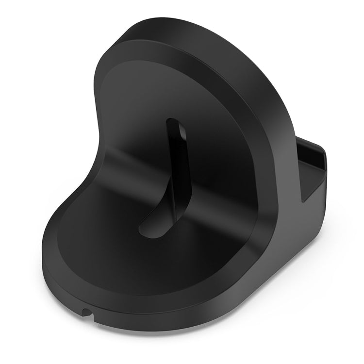 For Fitbit Ace LTE Smart Watch Silicone Charging Bracket with Charger(Black)