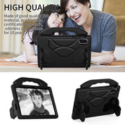 For Honor Pad X9 Children EVA Shockproof Tablet Case with Thumb Bracket(Black)