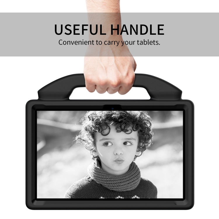 For Honor Pad X9 Children EVA Shockproof Tablet Case with Thumb Bracket(Black)