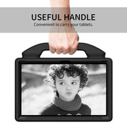 For Honor Pad X9 Children EVA Shockproof Tablet Case with Thumb Bracket(Black)