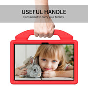 For Honor Pad X9 Children EVA Shockproof Tablet Case with Thumb Bracket(Red)