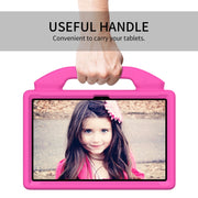 For Honor Pad X9 Children EVA Shockproof Tablet Case with Thumb Bracket(RoseRed)