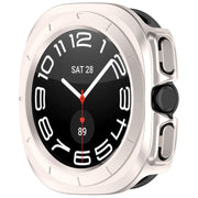 For Samsung Galaxy Watch Ultra 47mm Half Coverage Hollowed PC Watch Protective Case(Starlight)