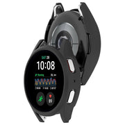 For Sansung Galaxy Watch 7 40mm Half Pack Hollow PC Watch Protective Case(Black)