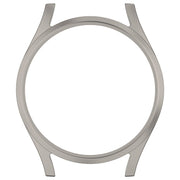 For Sansung Galaxy Watch 7 44mm Half Pack Hollow PC Watch Protective Case(Titanium Steel Color)