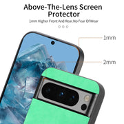 For Google Pixel 9 Pro XL Retro Magsafe Magnetic PU Back Cover Phone Case(Brown)