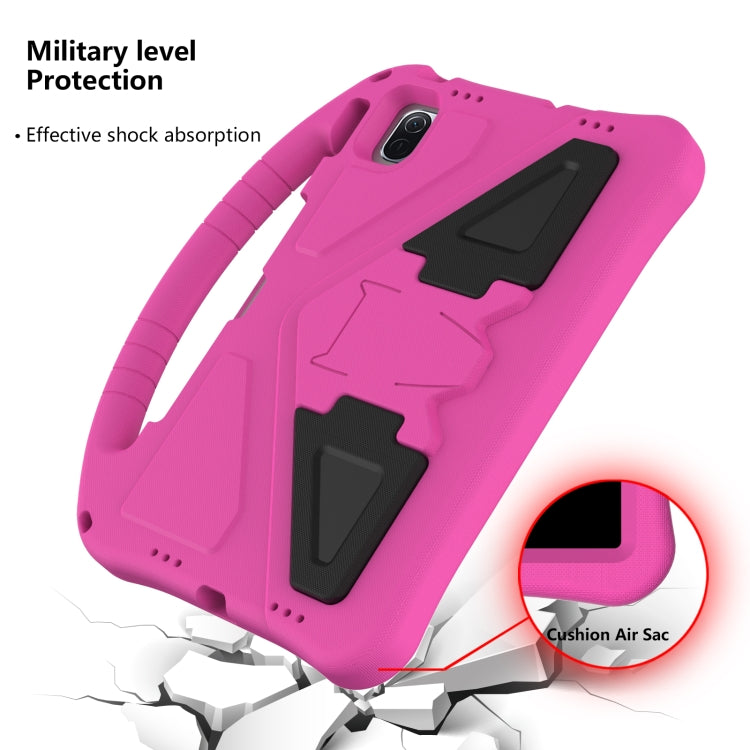 For Huawei Matepad SE 11 2024 EVA Shockproof Tablet Case with Holder(RoseRed)